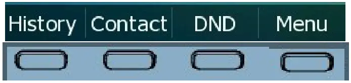 Northland T33G IP Desk Phone - Key Descriptions