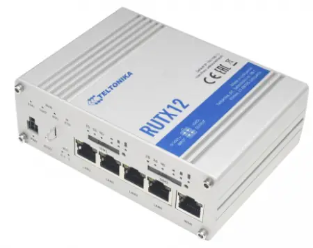 TELTONIKA RUTX12 Dual LTE CAT6 Router