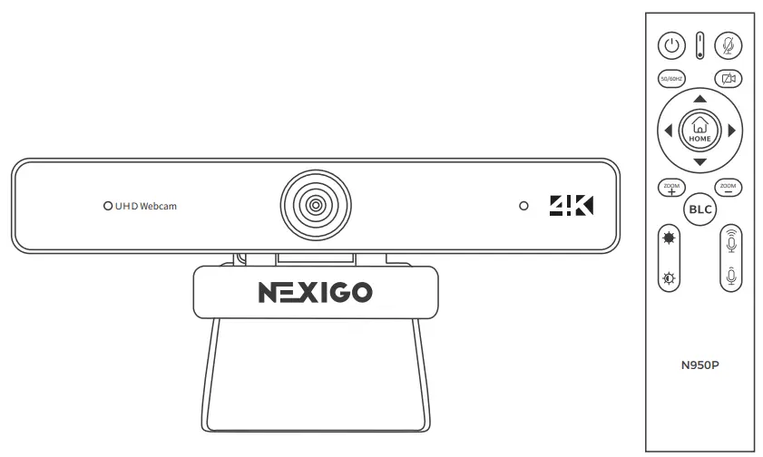 NEXIGO N950P Pro Web Camera
