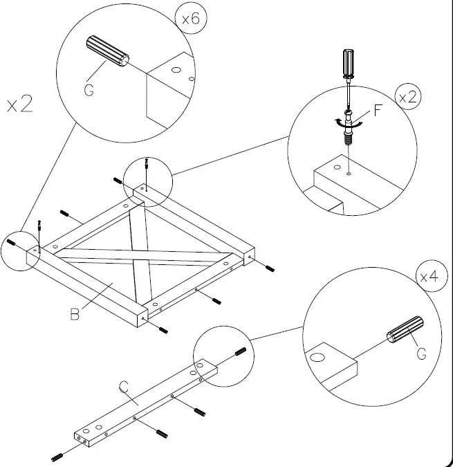 ASHLEY T275-2 Arlenbry End Table 3