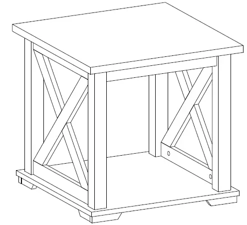 ASHLEY T275-2 Arlenbry End Table 9