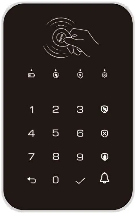 DAEWOO WKE301 Wireless Keypad