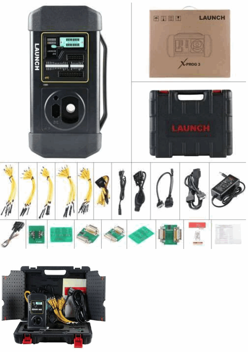 LAUNCH GIII X Prog 3 Advanced Immobilizer & Key Programmer - fig