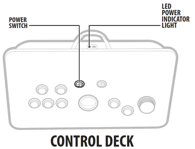 ARCADE1up ATR-E-20650 Atari Couchcade Wireless Retro Game Station - 9