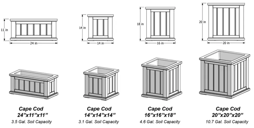 Mayne MIS029 Cape Cod Planter-fig1