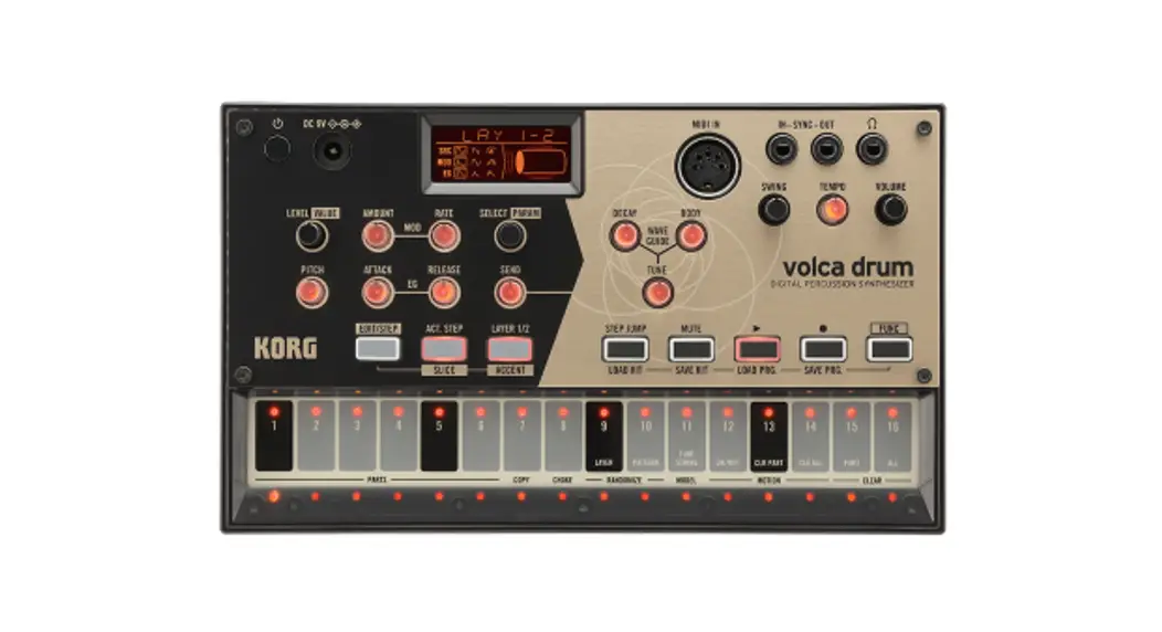 Korg Volca Drum Digital Percussion Synthesizer Owner's Manual