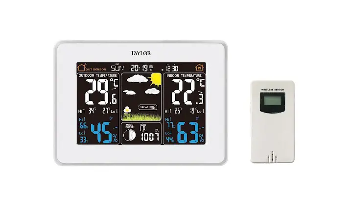 Taylor Weatherguide Deluxe Weather Forecaster With Barometer Instruction Manual Taylor Weatherguide Deluxe Weather Forecaster With Barometer Instruction Manual