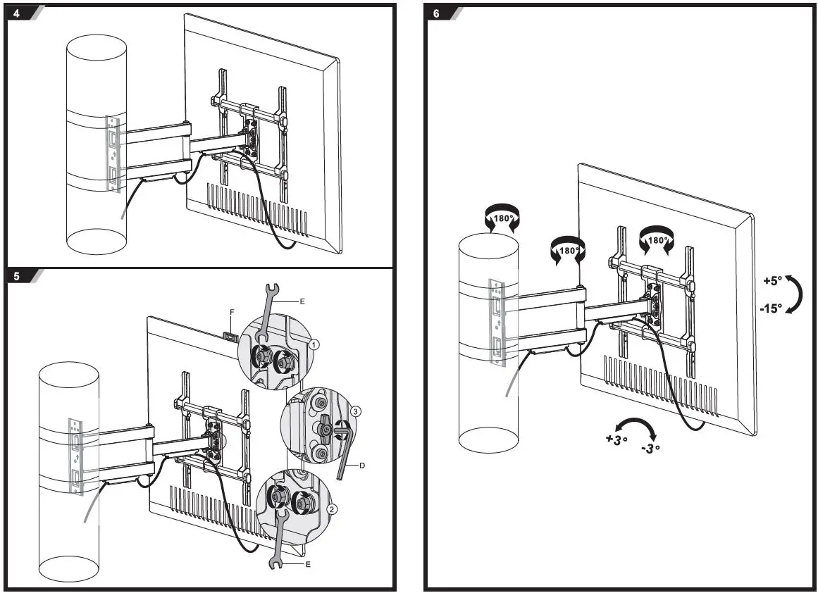 CONDOMOUNTS-CLMTVA1044-Full-Motion-Column-TV-Mount-6