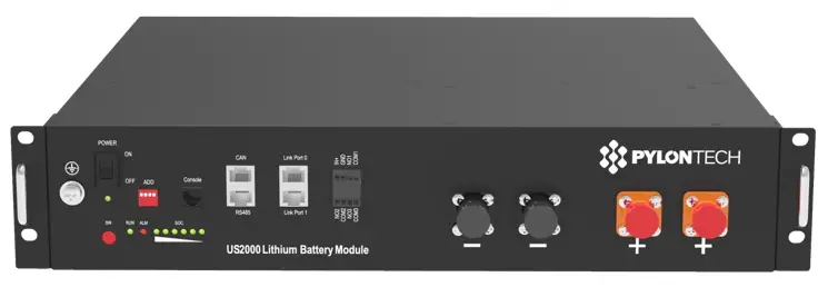 PYLON TECH US2000C 48V Rechargeable Lithium-Ion Battery