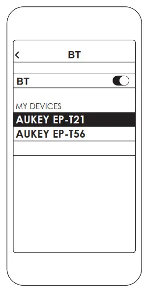 Aukey TWS EP-T21 - Select AUKEY EP-T21