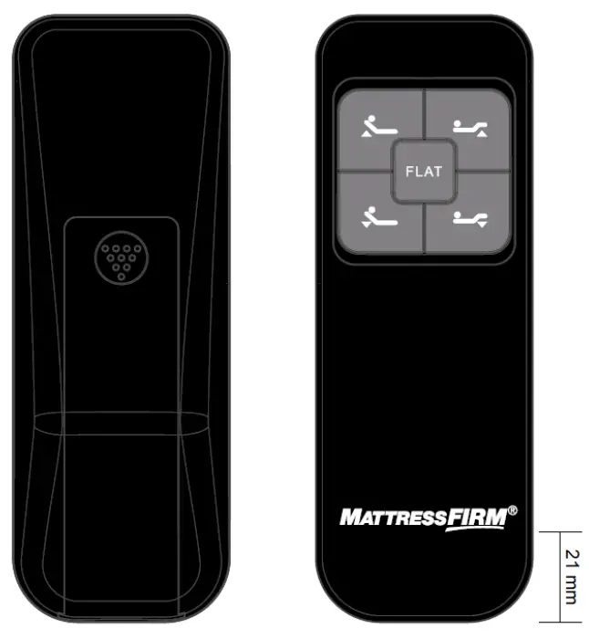 DEWERTOKIN RF61 Remote Control -