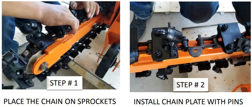 DK2 OPT118 18 inch Trencher-STEP 6 1