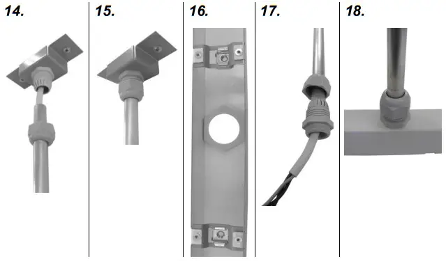 TEKNOWARE TWT TWS90 ESC 90 Emergency Exit Light - MUST BE IN OFF POSITION 9