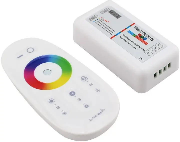OUTWATER 2.4G Touch Screen RGBW LED Controller 2