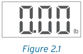 ETEKCITY EHS-18 Digital Hanging Scale - Figure 2.1