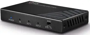 LINDY 38235-6 2 / 4 Port HDMI 2.0 18G Splitter