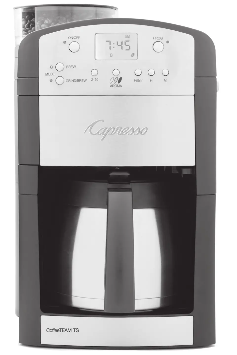 Capresso CoffeeTEAM TS - Cover