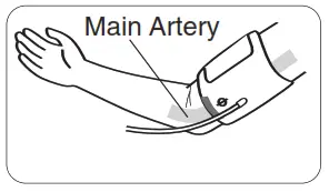 Homedics LDRBPA-060 Deluxe Automatic Blood Pressure Monitor - Main Artery