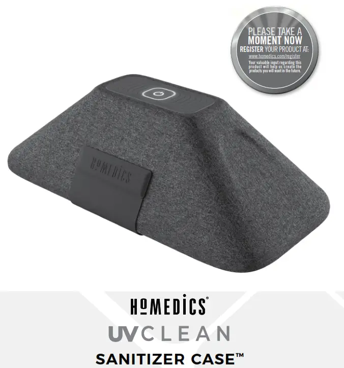 Homedics SAN-C050 UV-Clean Sanitizer Case