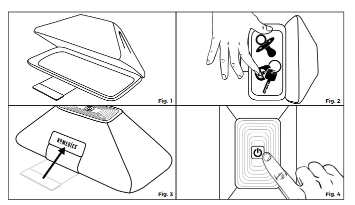 Use provided USB cable to plug the sanitizer into a wall outlet