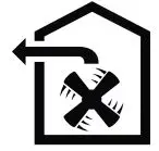 FIG 2 Air extraction mode