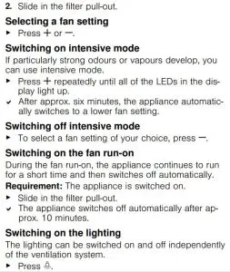 FIG 6 Control panel, variant 1 and 2