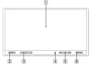 SONY AV RECEIVER XAV-AX560--Main unit