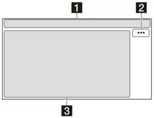 SONY AV RECEIVER XAV-AX560--Playback screen