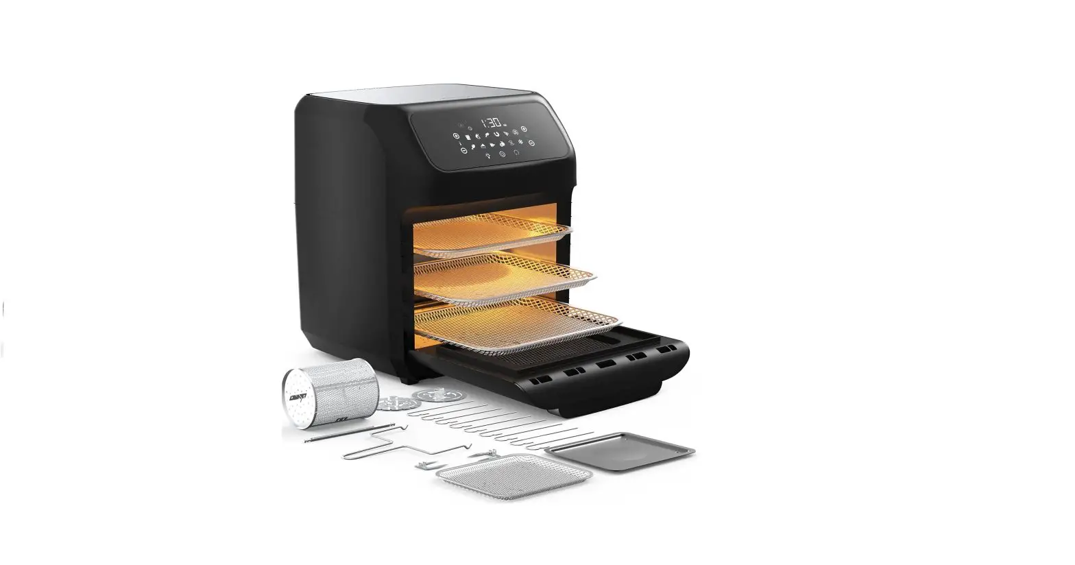 Pro Breeze Af-04 12.7 Quart Digital Air Fryer Oven Instruction Manual