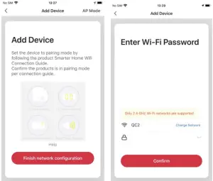 Add Device Through Network