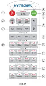 HYTRONIK HMW31 High Bay Microwave Motion Sensor - remote control HRC