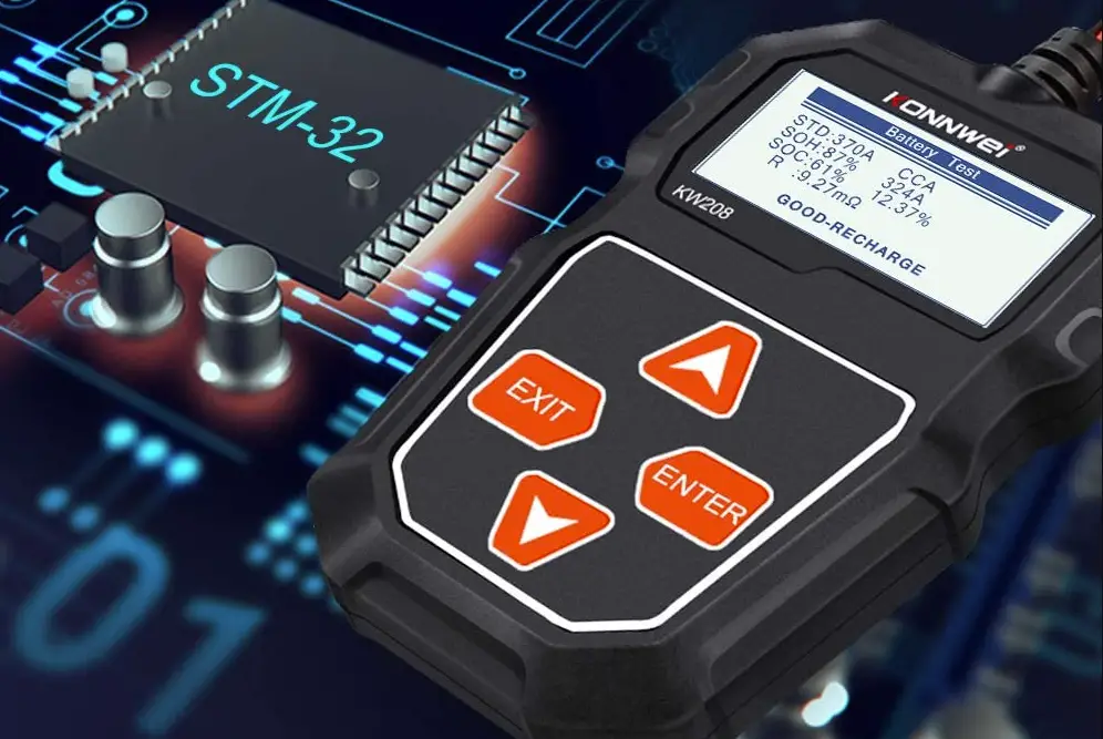 Konnwei Kw208 Car Battery Tester User Manual Konnwei Kw208 Car Battery Tester User Manual