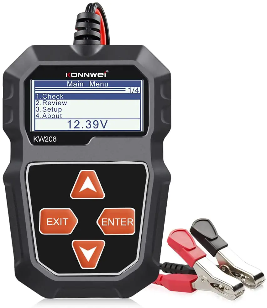 KONNWei KW208 Car Battery Tester