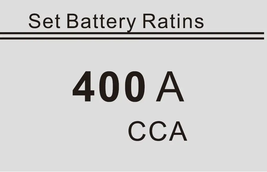 Set Battery Ratins