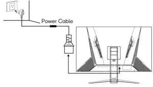 kogan KAMN32F7CSA 32 Full HD Curved Freesync Gaming Monitor -Power