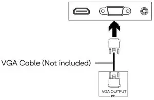 kogan KAMN32F7CSA 32 Full HD Curved Freesync Gaming Monitor - VGA