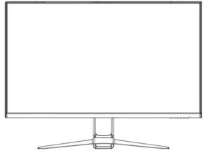 kogan KAMN32F7CSA 32 Full HD Curved Freesync Gaming Monitor -bottom foamntrols