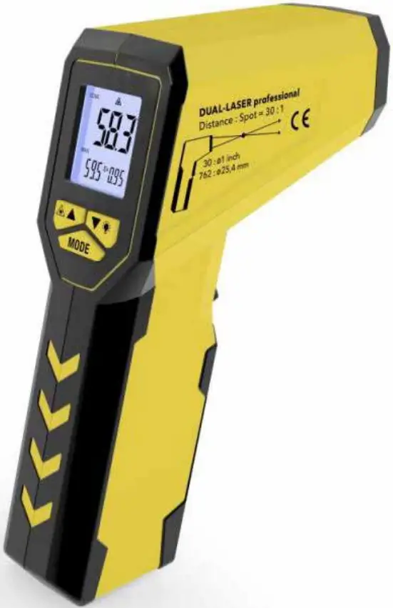 TROTEC TP7 Multi Point Infrared Thermometer