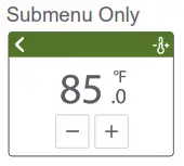 Schneider SpaceLogic Sensors Air Quality Sensors Analog - Setpoint