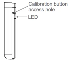 Schneider SpaceLogic Sensors Air Quality Sensors Analog - closed position1