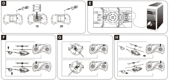 ALPHA GROUP Sky Rover King RC Helicopter -- Hel d
