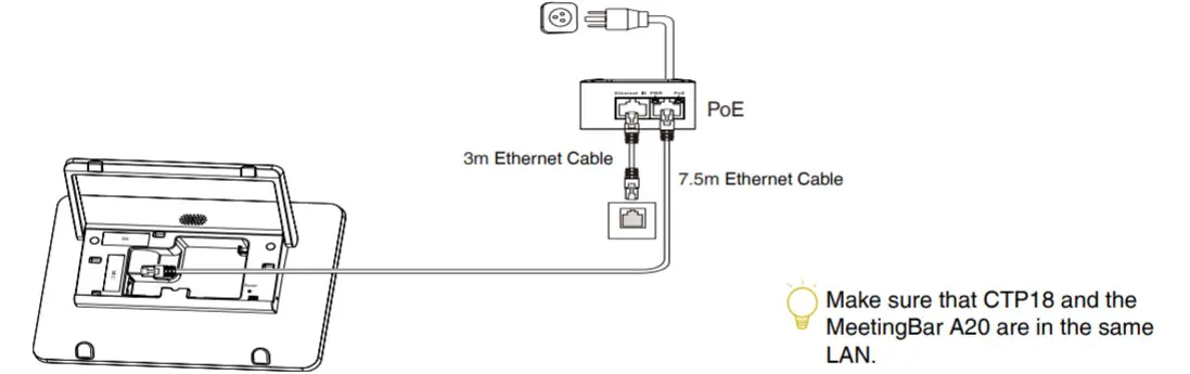 Yealink MeetingBar A20 All in One Video Collaboration Bar - figure 13