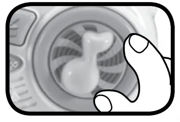 vtech 5333 Tune and Learn Boombox Take-Along Music Toy for Toddlers- Music Dial