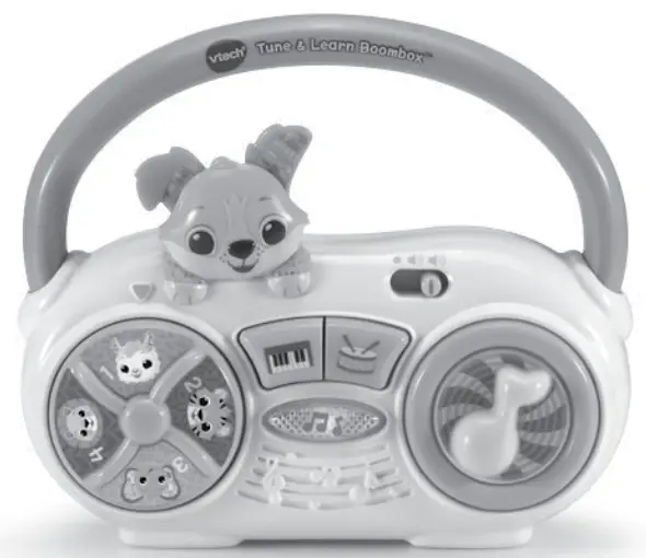 vtech 5333 Tune and Learn Boombox Take-Along Music Toy for Toddlers