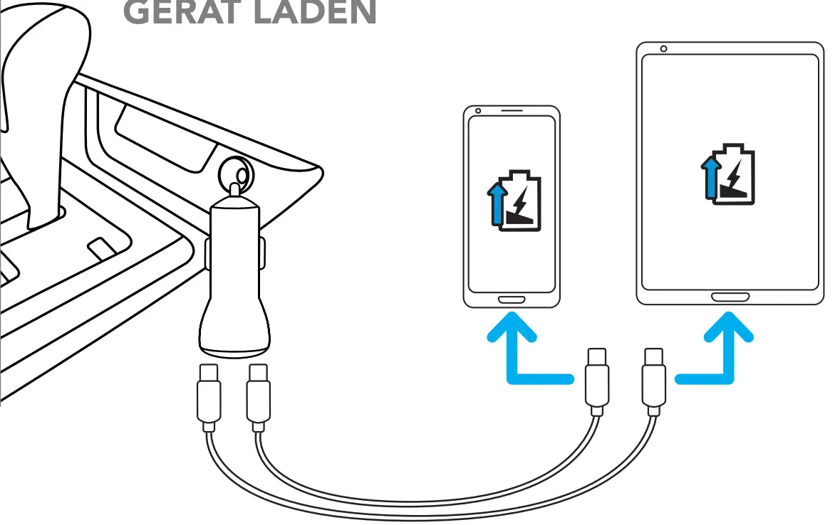 blue built N3185313 Power Delivery 3.0 Car 36W Charger - fig 1