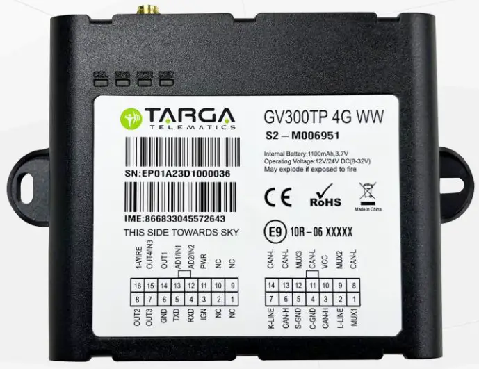 Queclink EGPRS LTE Cat M1 LTE Cat NB2 GNSS Tracker - cover