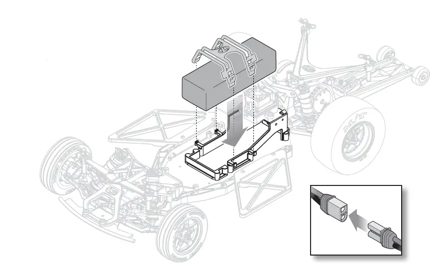 Losi 22S No Prep Drag Car 1-10 2WD Brushless RTR fig 2