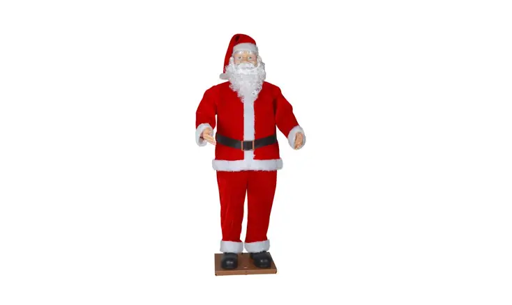 Holiday Battery Operated Animated 90cm Dancing Santa Installation Guide