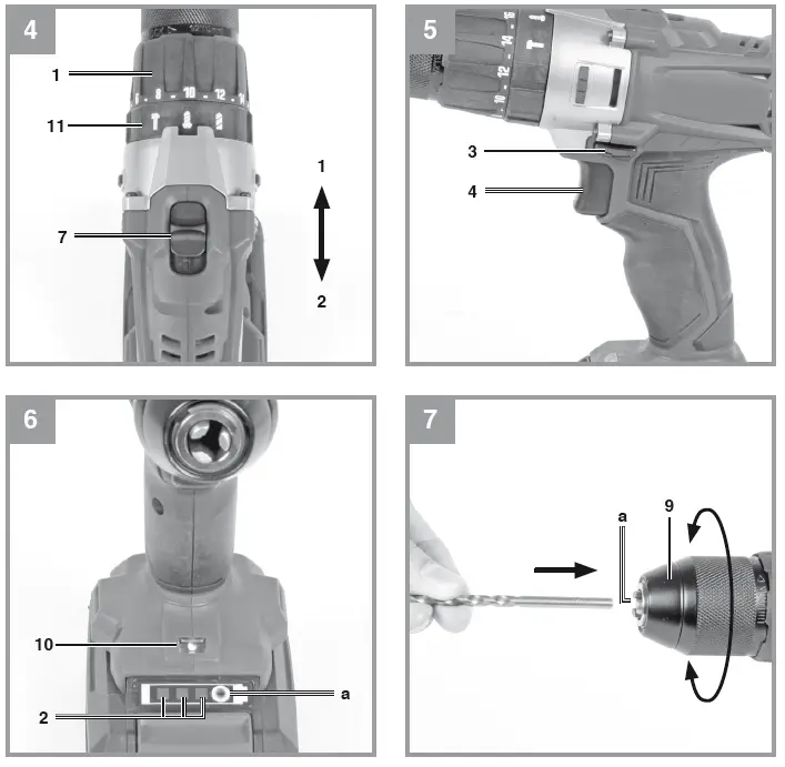 Einhell TE-CD 18-44 Li-i Cordless Impact Drill-3