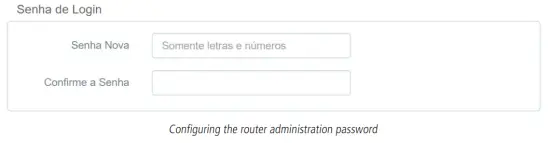intelbras RF 301K 300Mbps Wireless Router - password 3